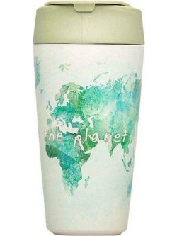 Chic Mic Ποτήρι Bamboo με Καπάκι Save The Planet 420ml