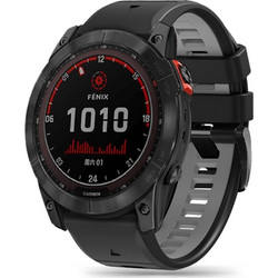 Tech-Protect Iconband Pro Λουράκι Σιλικόνης Black / Grey (Garmin Fenix 3HR / 5X / 5X Plus / 6X / 6X Pro)
