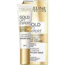 Eveline Gold Lift Expert Luxurious Eye Cream SPF8 15ml