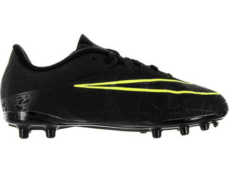 Nike JR Hypervenom Phelon II FG 744943-009 Παιδικά Ποδοσφαιρικά Παπούτσια με Τάπες Μαύρα