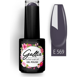 Gellie UV Led Soak Off E 569 Ημιμόνιμο Βερνίκι Νυχιών 10ml