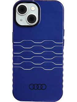 Audi IML MagSafe case for iPhone 15 / 14 / 13 - blue