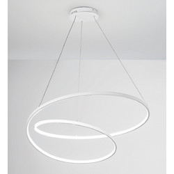 LUCE Κρεμαστό Φωτιστικό Οροφής Μονόφωτο LED με Ρυθμιζόμενο Λευκό Φως Λευκό 8031414892532