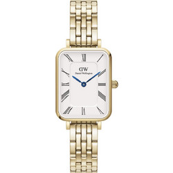 Daniel Wellington Quadro Γυναικείο Ρολόι με Χρυσό Μεταλλικό Μπρασελέ DW00100688
