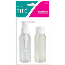 Milva Μπουκαλάκια Χωρητικότητας 80ml 2 τμχ