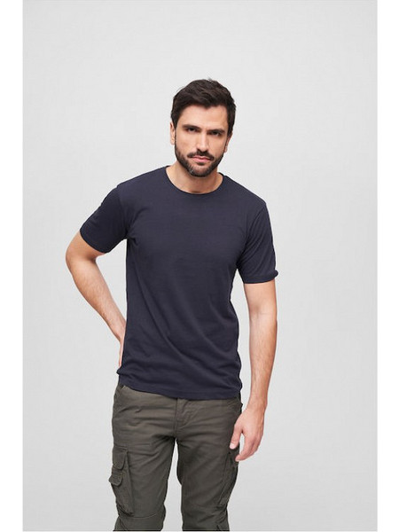 Brandit BD4200 Ανδρικό T-shirt μπλε μαριν