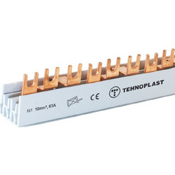 Γέφυρα πίνακα με μήκος 1000mm BUSBAR 63A τριφασική διχαλωτή - 282150