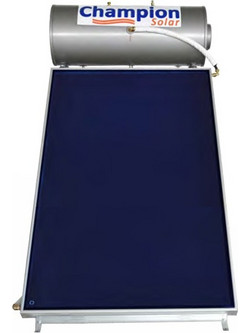Enersan Champion CS Ηλιακός Θερμοσίφωνας 120lt 2m² Glass Τριπλής Ενέργειας Οριζόντιος