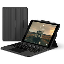 UAG Rugged Folio Keyboard Black (iPad 10.2" 2019/2020/2021)