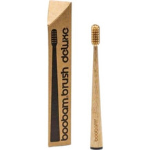 Boobam Brush Deluxe Kids Extra Soft Παιδική Οδοντόβουρτσα Μαύρη