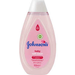 Johnson & Johnson Baby Soft Pink Βρεφικό Αφρόλουτρο Καρύδα 500ml