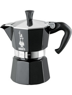 Bialetti Moka Express Μπρίκι Espresso 2Cups Μαύρο