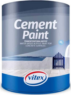 Vitex Cement Paint Τσιμεντόχρωμα Λευκό 3lt