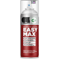 Cosmoslac Easy Max Σπρέι Βαφής Λευκό Satin 400ml