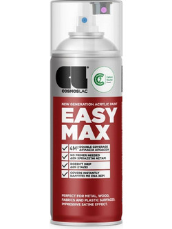 Cosmoslac Easy Max Σπρέι Βαφής Λευκό Satin 400ml
