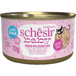 Schesir Baby Grain Free with Chicken & Liver 70gr