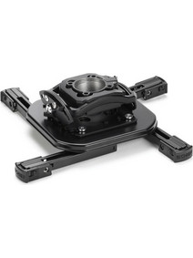 CHIEF Universal MiniProjektorHalt bis 113 kg mit Mikrojustage und verschliebar (Schwarz) (RSMAU)