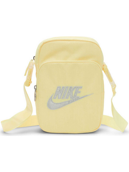 Nike Heritage Ανδρική Τσάντα Ώμου / Χιαστί Κίτρινη FB3041-826