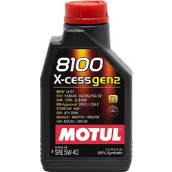 Motul Συνθετικό Λάδι Αυτοκινήτου 5W-40 1lt