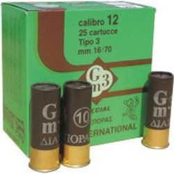Kirgias GM3 Φυσίγγια Διασποράς 12Cal 70mm 32gr 25τμχ