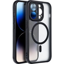 Is Tpu Full Matte Mag Iphone 14 Pro Black Backcover - (MAGFMIP14P)