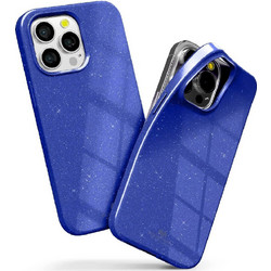 Mercury Goospery Pearl Jelly Back Cover Blue (iPhone 13 Pro)
