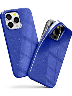 Mercury Goospery Pearl Jelly Back Cover Blue (iPhone 13 Pro)
