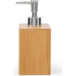 Coincasa δοχείο σαπουνιού από ξύλο bamboo 17,5 x 7 x 7 cm - 007357075 Καμηλό