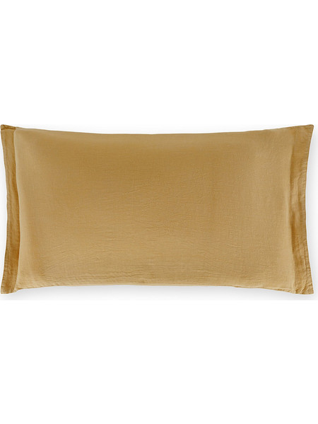 Coincasa μαξιλαροθήκη μονόχρωμη Zefiro 50 x 80 cm - 007242518 Κίτρινο