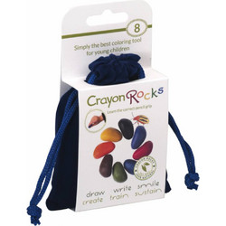 Crayon Rocks Κηρομπογιές Σετ 8τμχ CRBVE08