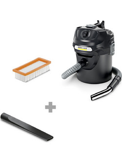 Karcher AD Limited Edition EU 1.629-713.0 Σκούπα Στάχτης 600W με Κάδο 14lt