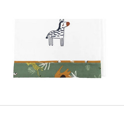 Baby Star Σετ Βρεφικά Σεντόνια Λίκνου Βαμβακερά 70x95 Kenya White 5531