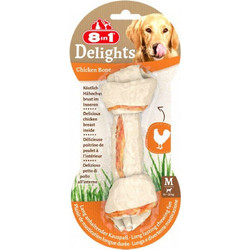 8in1 Delights Chicken Bones Medium 1τμχ