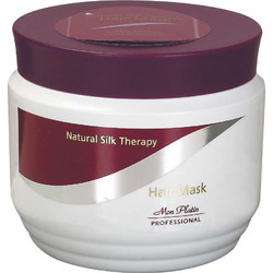 Mon Platin Natural Silk Therapy Μάσκα Μαλλιών για Προστασία Χρώματος & Επανόρθωση για Ξηρά & Βαμμένα Μαλλιά 250ml