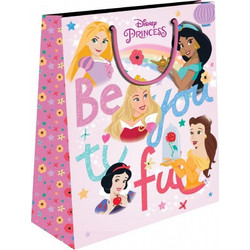 Σακουλα Δωρου Χαρτινη 18Χ11Χ23 Disney Princess Με Glitter 2 Σχέδια - 1 τμχ (000564056)