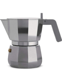 Alessi Moka DC06/3 Μπρίκι Espresso 3Cups Γκρι