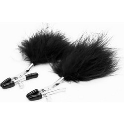 Toyz4lovers Nipple Clamps with Feathers