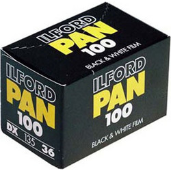 Ilford B&W PAN 100 35mm (36 Exposures)