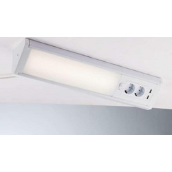 Intec Φωτιστικό Πάγκου Κουζίνας LED 15W με Πρίζα Μ78.5xΒ9.2xΥ9.2cm LED-HABILIS-AP 8031414881604