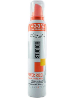 L'Oreal Paris Studio Line Power Ricci Mousse 200ml
