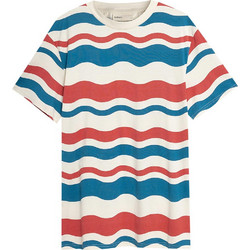 Outhorn Ανδρικό Αθλητικό T-Shirt Λευκό Πολύχρωμο OTHSS23TTSHM462-62S