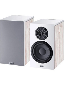 Heco Aurora 300 Ζεύγος Ηχείων Hi-Fi Βιβλιοθήκης 80W 2 Δρόμων White