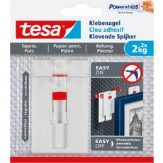 1x2 Tesa Adjustable Adhesive Nail Wallpaper&Plaster 2kg 77777