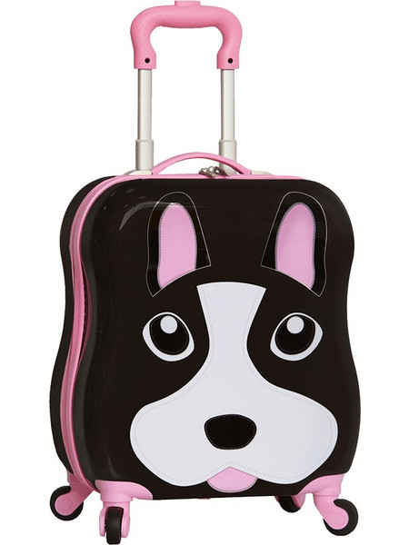 Snowball 846.196141 Dog Παιδική Βαλίτσα Καμπίνας 44x34x20cm με 4 Ρόδες Μαύρη