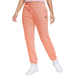 Jordan Essentials Γυναικείο Παντελόνι Φόρμας Fleece με Λάστιχο Σομόν DN4575-693