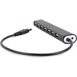 Gembird UHB-U2P7-04 USB Hub 2.0 USB-A με 7 Θύρες USB-A