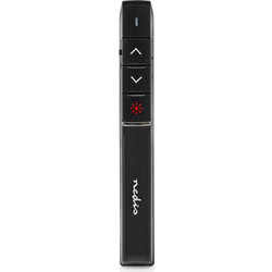 Nedis WLPSRL100BK Presenter με Κόκκινο Laser Pointer