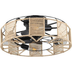 Eurolamp 300-25055 Ανεμιστήρας Οροφής με Φως & Τηλεχειριστήριο
