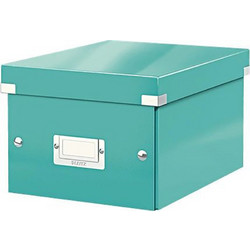 LEITZ Κουτί Αρχειοθέτησης 21x28x16 με Καπάκι Ice Blue (60450051)