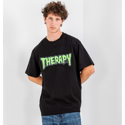 Tee Library Therapy T-Shirt (TDS-32-RF-Black)